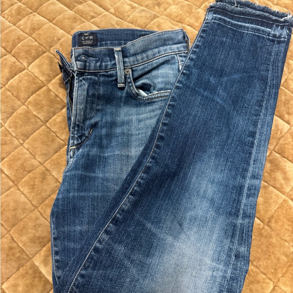 Citizens Of Humanity Classic Blue Jeans in “ rocket crop high rise skinny” 👖EUC